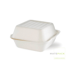 Envase bagasse 15.3x14.7cm