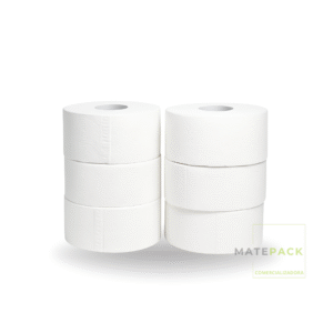 Papel Higiénico Jumbo 6 x 200mts