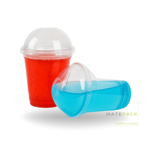 Vaso domo 12oz c/tapa